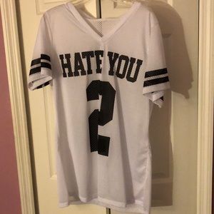 Hate You 2 Jersey Top